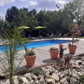 Outdoor pool - The Villa - Up to 10 people (Plaine-d'Argenson)