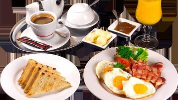 Daily continental breakfast for a fee