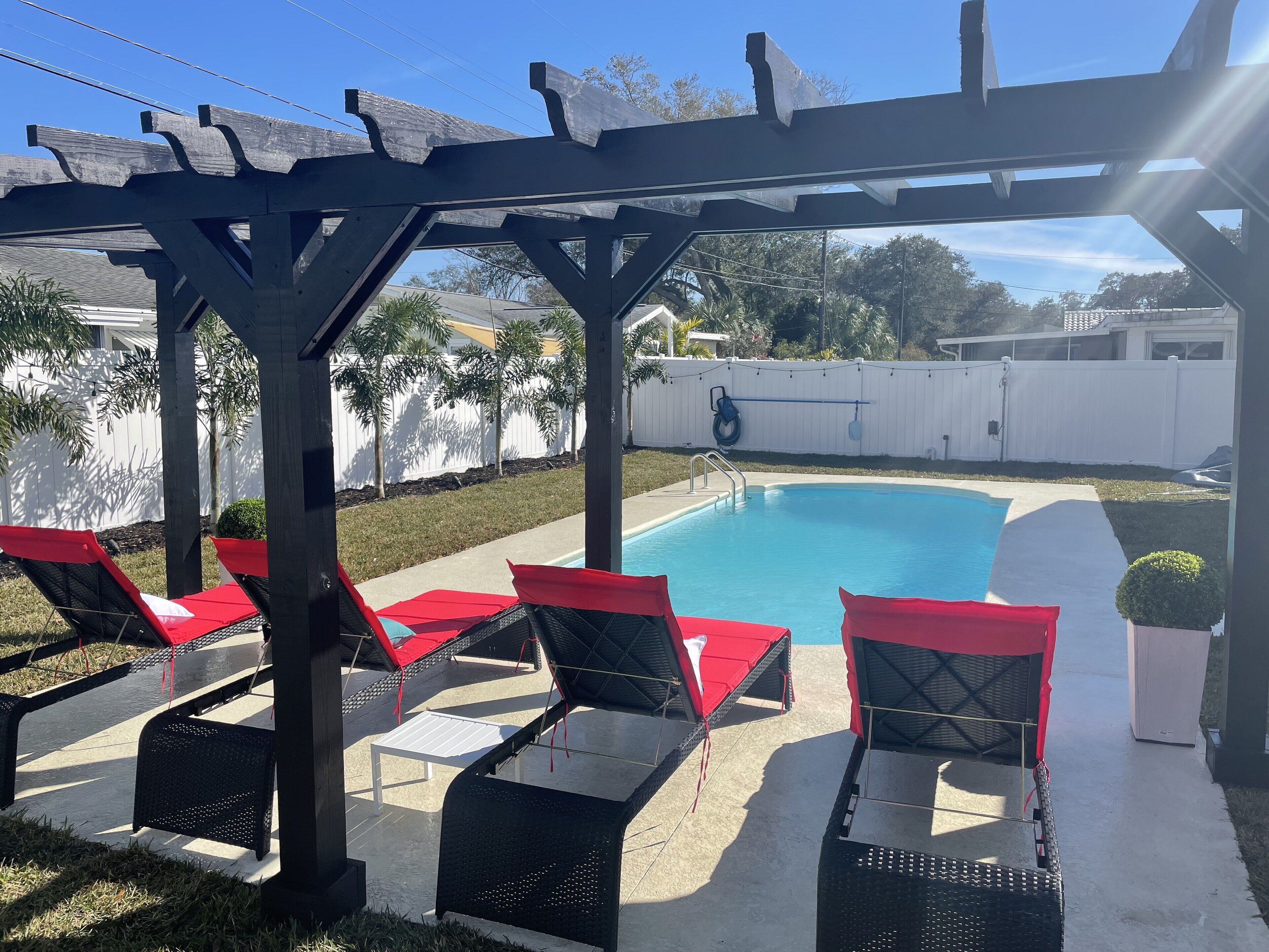 Außenpool, beheizter Pool