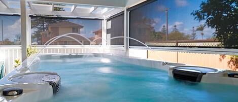 Bubbelpool inomhus