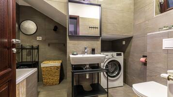 Ensemble douche/baignoire, baignoire Ă jets