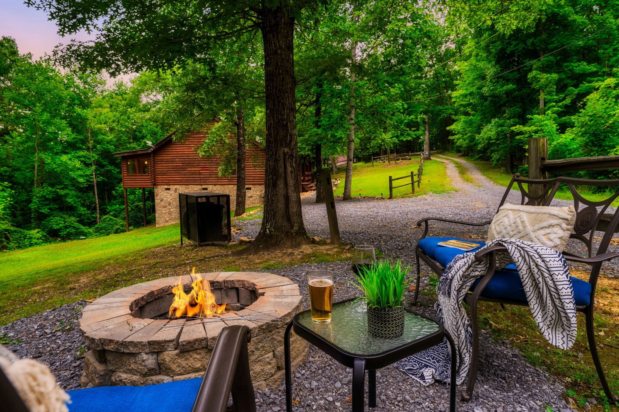 Overnattingsstedets uteområder