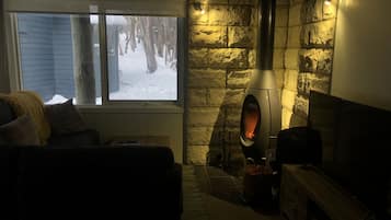 Smart TV, chimenea, Netflix y servicios de streaming