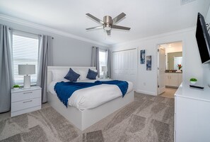 4 bedrooms, iron/ironing board, free WiFi, bed sheets