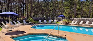 Indoor pool, outdoor pool