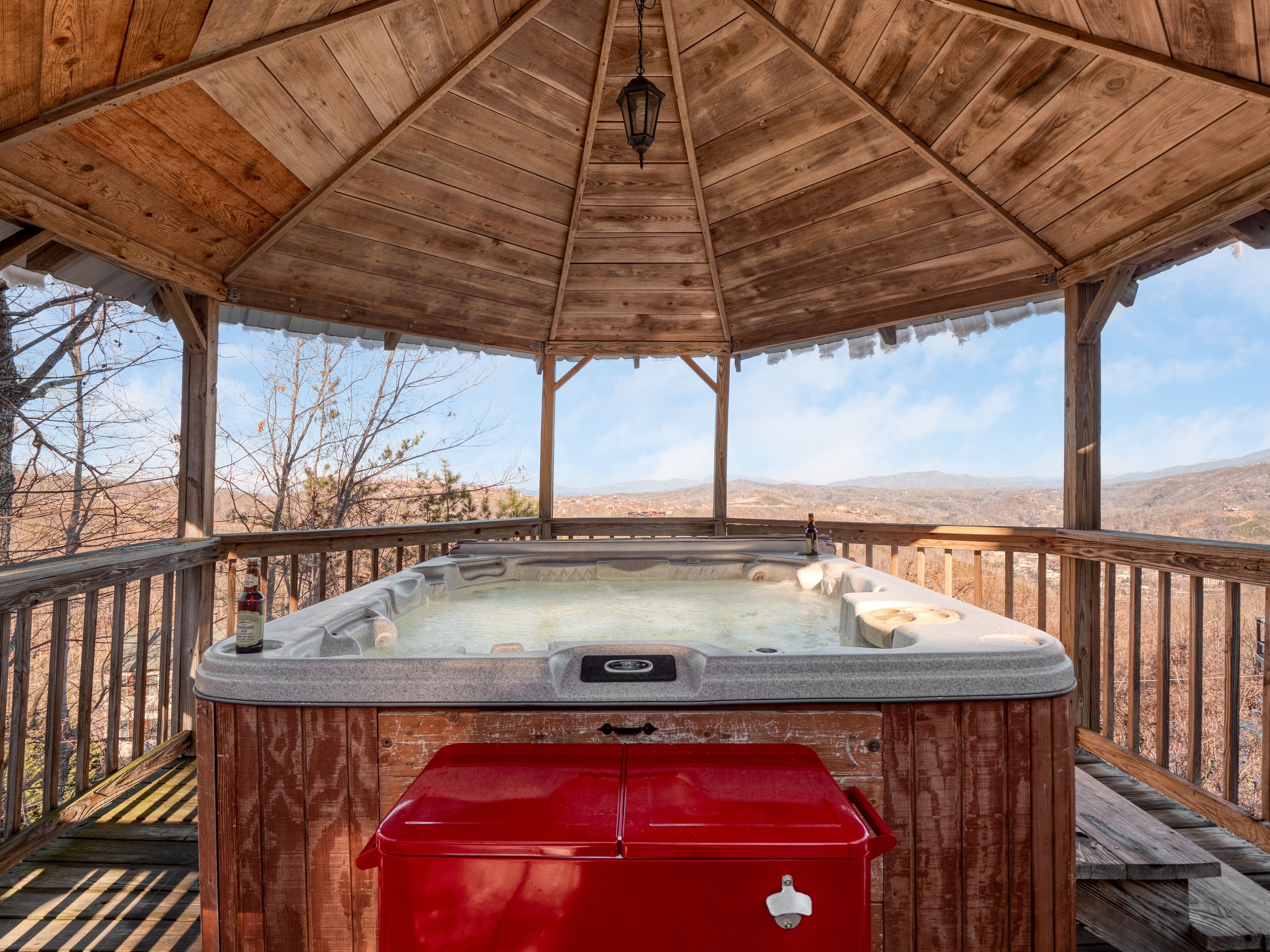 Bain à remous extérieur