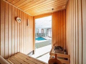 Indoor pool, a heated pool