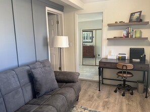 TV connectée, cheminée