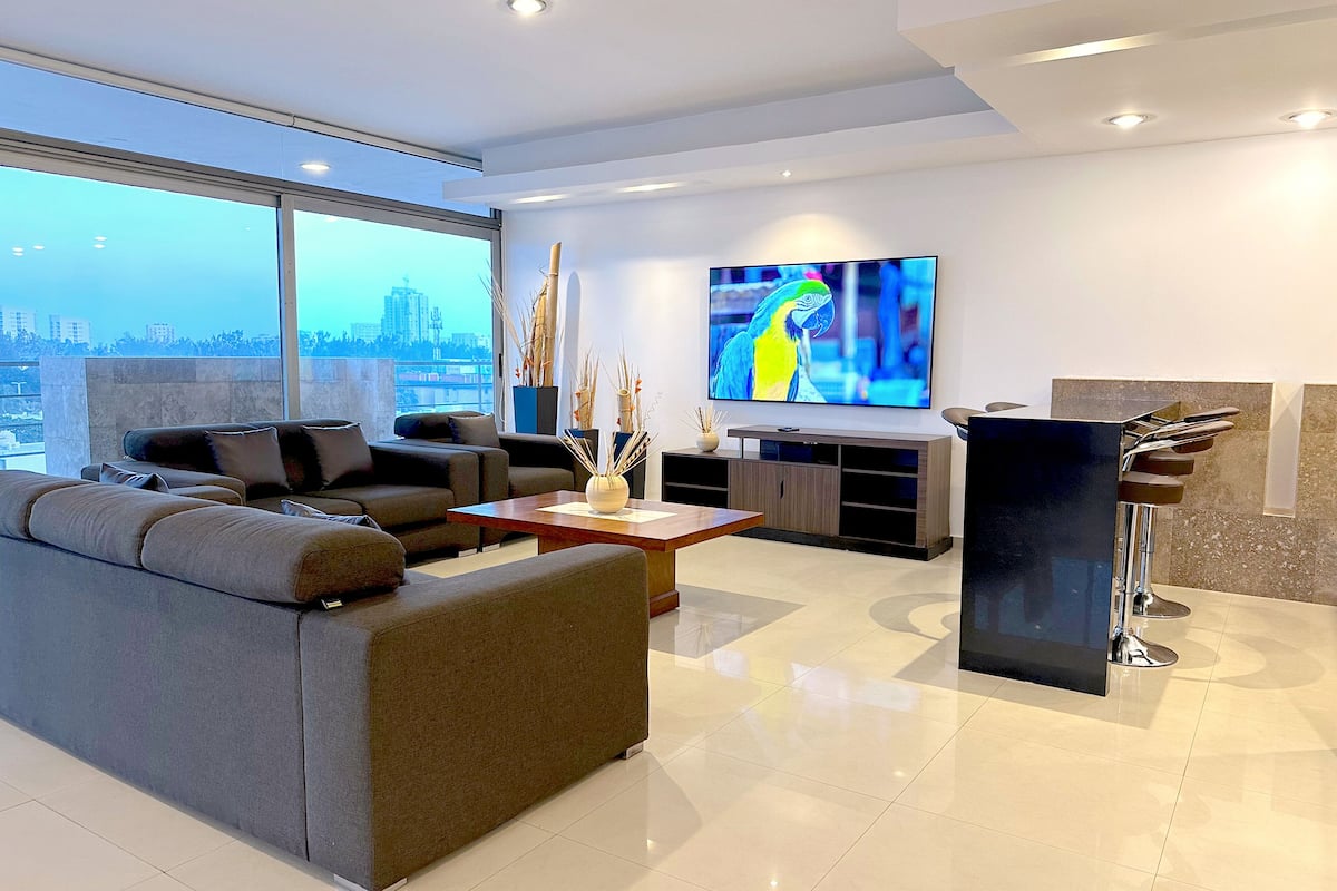 Smart TV 55 pulgadas con canales de televisión digitales, televisión