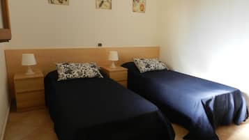 2 bedrooms, iron/ironing board