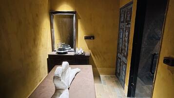 Body treatments, body scrubs, facials, manicures and pedicures