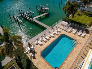 Una piscina climatizada