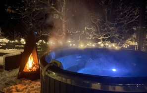 Idromassaggio all'aperto