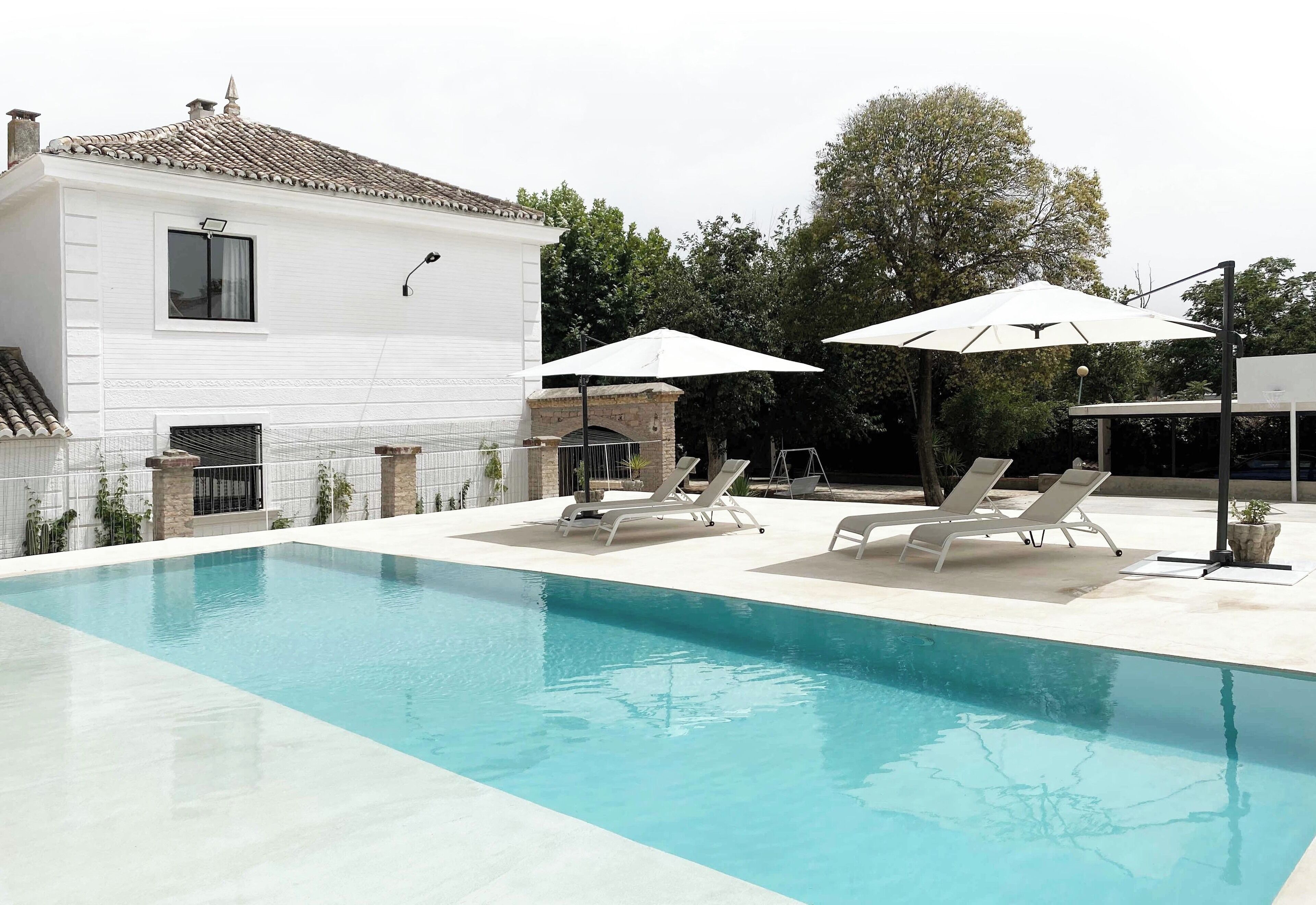 Alberca al aire libre 