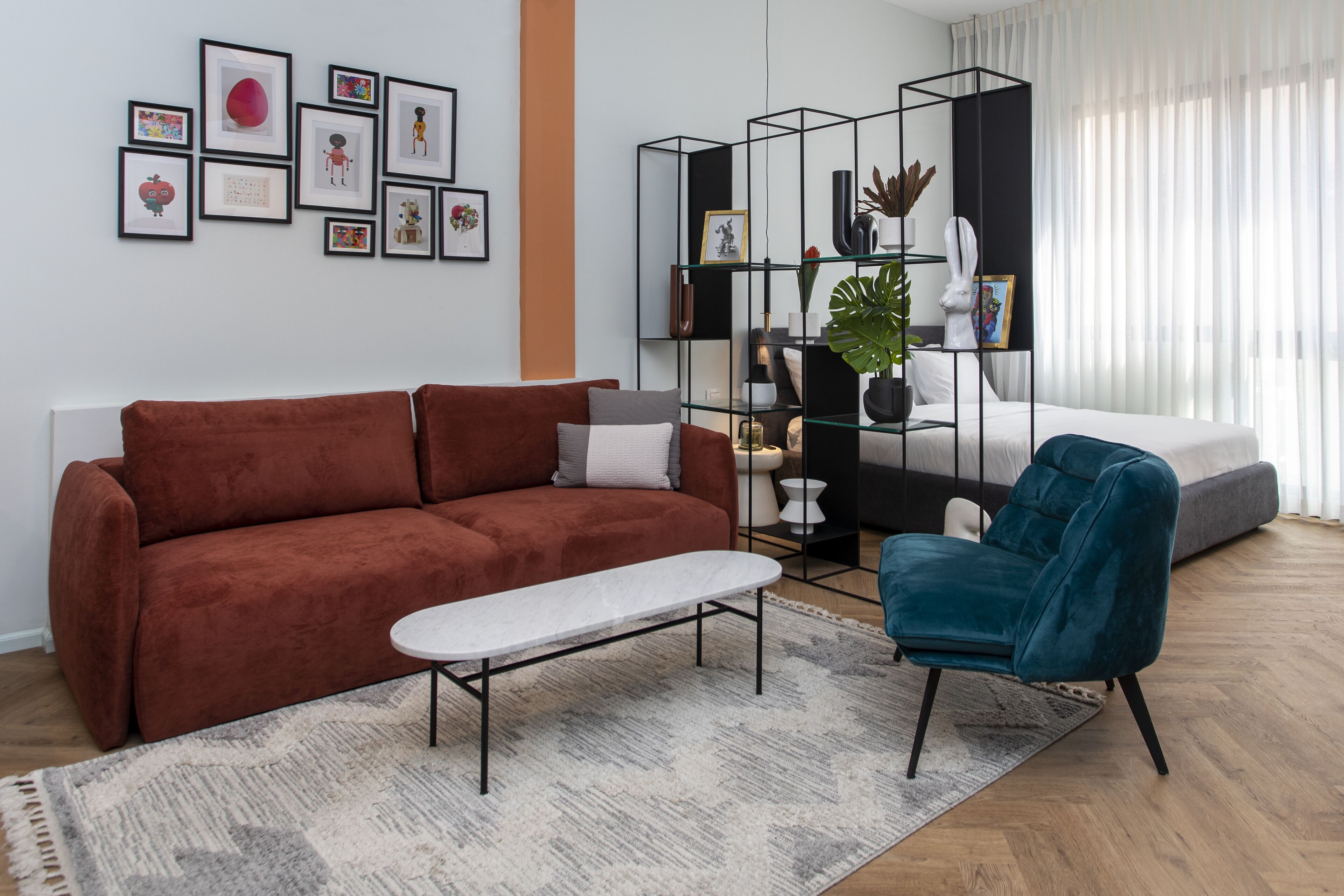 De Orange | Living area