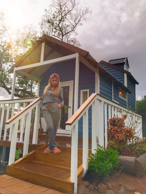 Exterior - Tiny House Morning Gloring - spectacular view (Praia Grande)