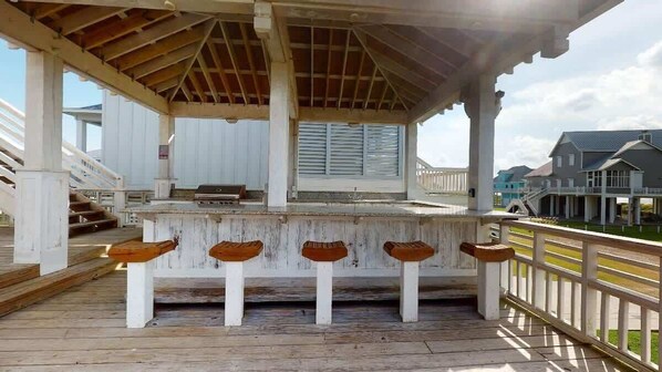 Terrace/patio - Hakuna Matata (Bolivar Peninsula)