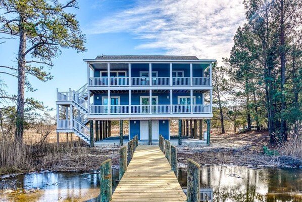 Exterior - Wildcat Retreat - Waterfront; Phenomenal Views! (Chincoteague Island)