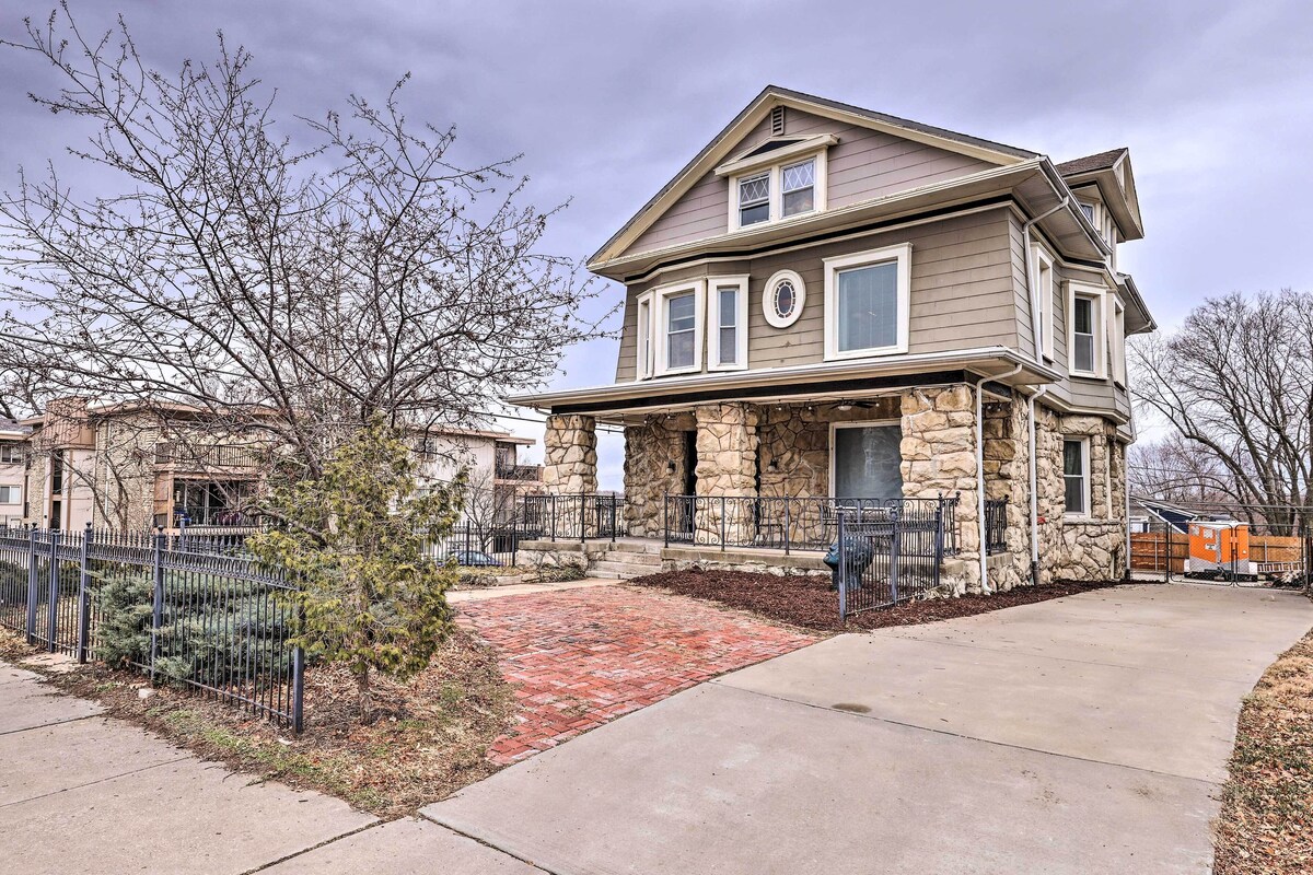 Unique Kansas City Apartment ~ 3 Mi to Downtown!