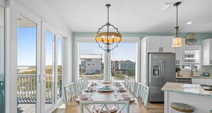 Sunset Dreamer- Beachfront MB Home- Priv. Pool, Pet Friendly, Hot Tub, Sleeps 13