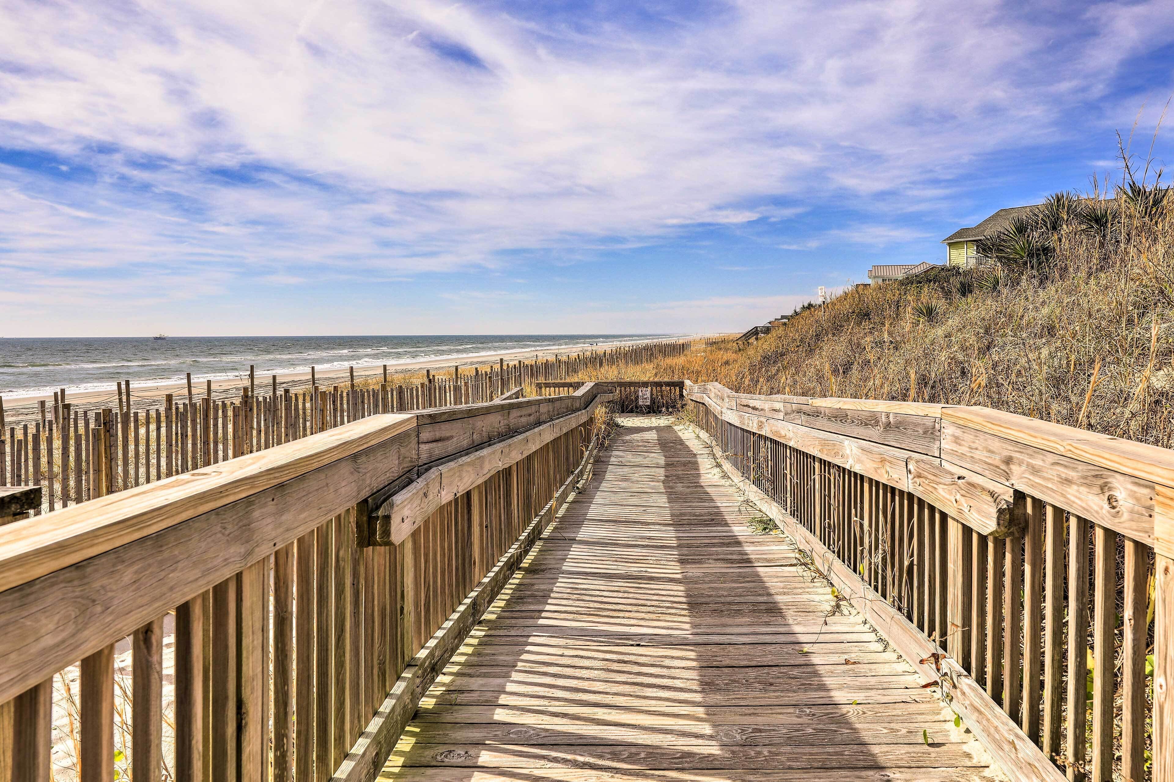 Beach nearby