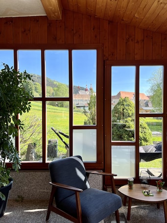 View from property. Pension Lambrecht