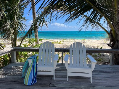 Oceanfront, Amazing Location! On Pristine White Sand Beach w/Coral Reef Offshore