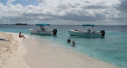 Oceanfront, Amazing Location! On Pristine White Sand Beach w/Coral Reef Offshore