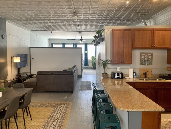 Interior - Spacious 2-story Apt on Carolina Ln w/mural! Right in the heart of Downtown AVL (Asheville)