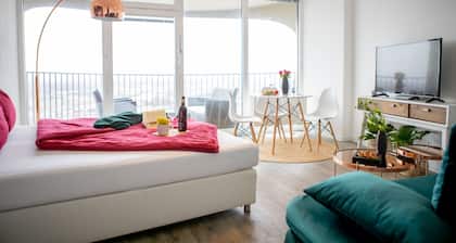 ☆Modern apartment☆Wide view☆29th floor☆Neflix☆Center☆