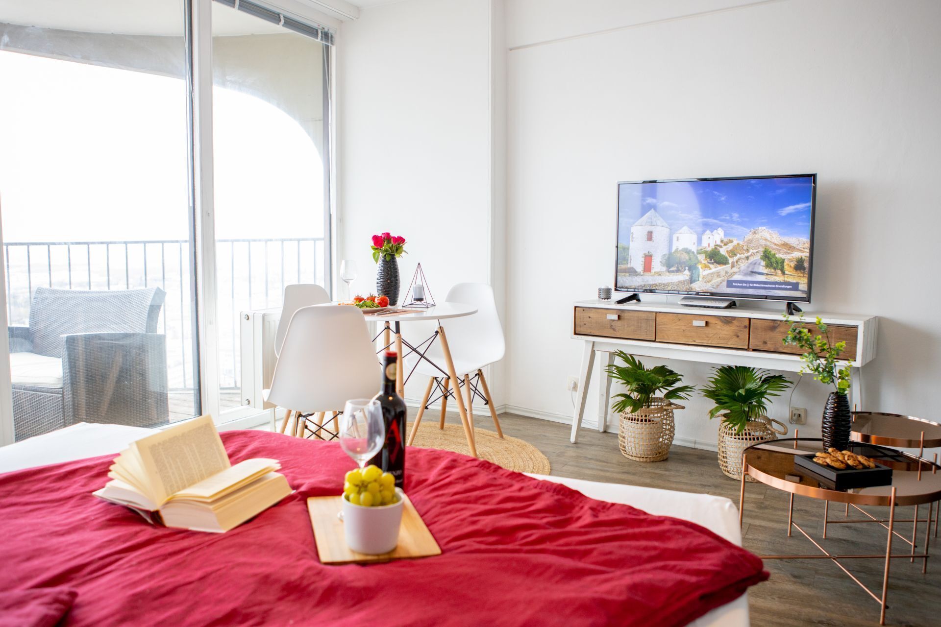 1 Schlafzimmer, kostenloses WLAN, Bettwäsche