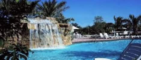 Indoor pool, outdoor pool