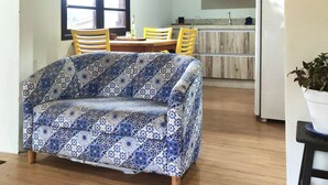 Living area - Loft in Canasvieiras with pool (Florianópolis)