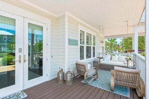 Terrace/patio - PRIVATE POOL, LSV, BIKES! NatureWalk STUNNER! (Santa Rosa Beach)