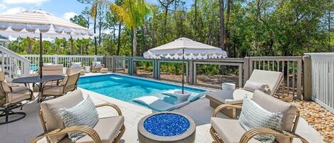 Una piscina climatizada