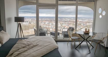 ☆High Apartment☆31st floor☆Wide view☆Netflix☆Center☆