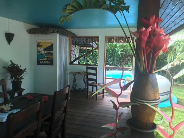 Restauration en plein air