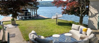 Private lakefront oasis close to wineries and Hammondsport