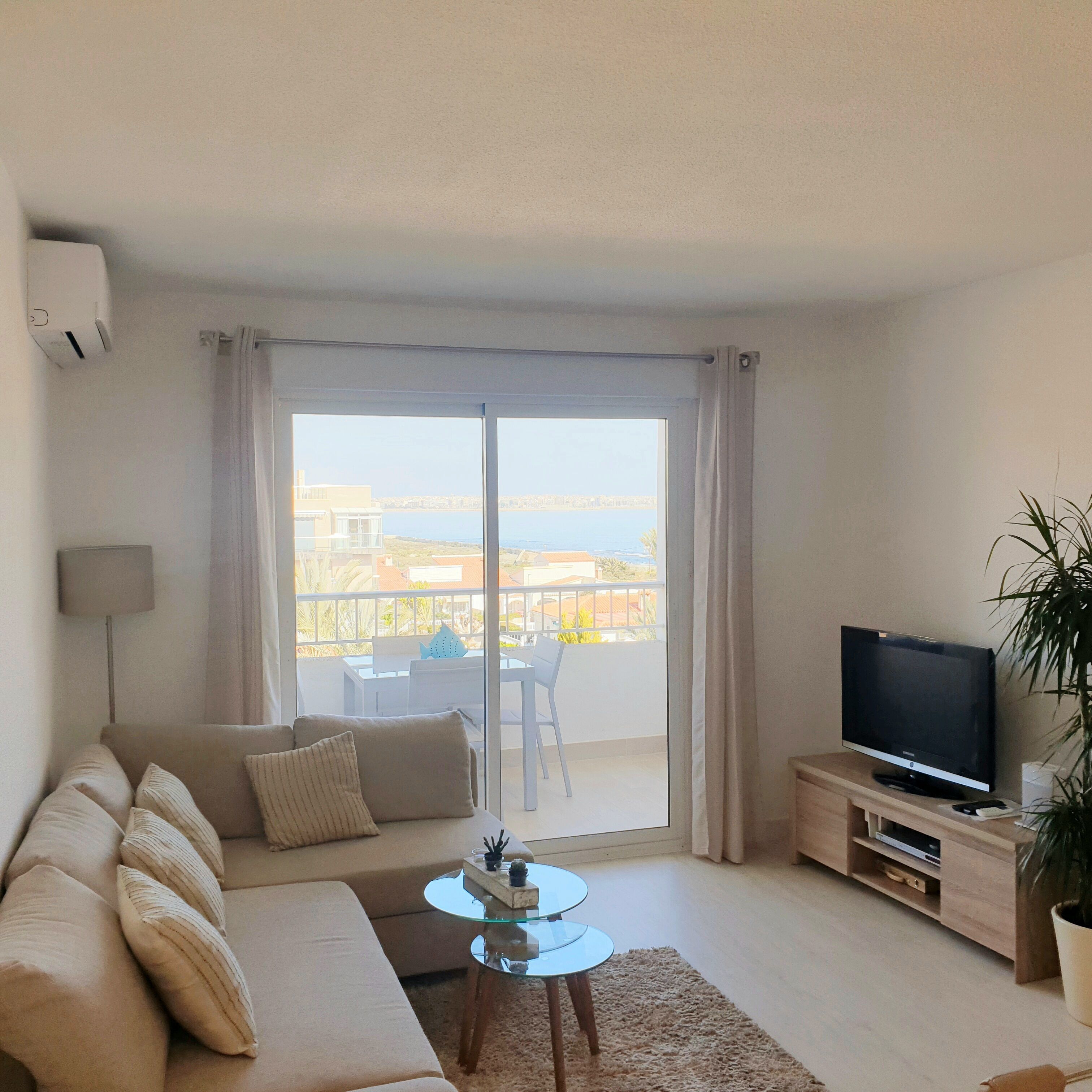 Smart-tv, een dvd-speler, een tafeltennistafel en een muziekbibliotheek