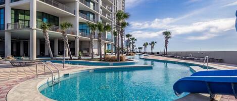 Innenpool, Außenpool