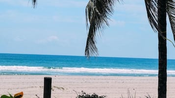 On the beach