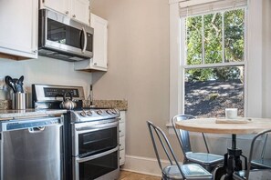 Fridge, microwave, oven, stovetop - Old Dauphin Way Historic Home - Unit 2 (Mobile)