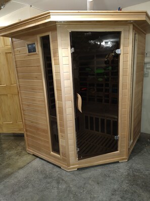 Sauna - Cozy, country cabin near Cooperstown (Richfield Springs)