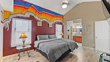 4 habitaciones, escritorio, tabla de planchar con plancha y wifi gratis