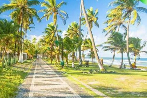 House 500mts from Vilas beach 5/4 with pool