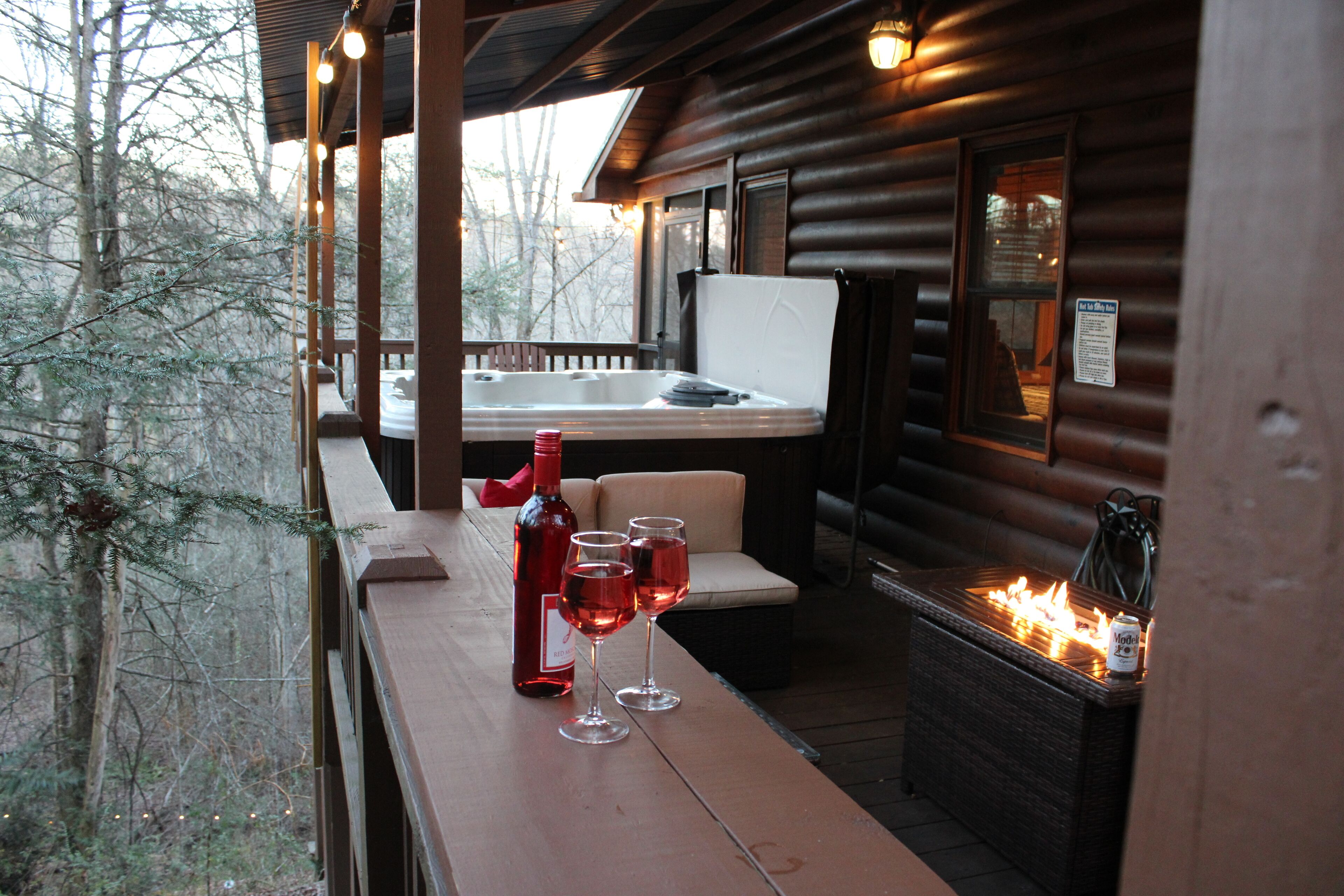 Bain à remous extérieur