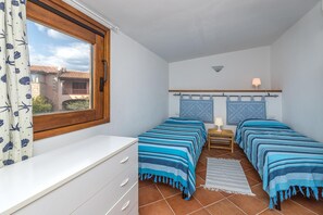 Family Apartment, Multiple Bedrooms, 2 Bathrooms (Erica Primo Piano 150m From the Beach) | View from room - Appartamenti Erica (Golfo Aranci)