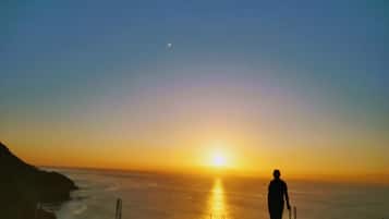 Vlak bij het strand, strandlakens