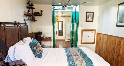 Steampunk Train at Olympic Railway Inn - Pet Friendly