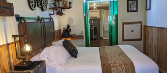 Steampunk Train at Olympic Railway Inn - Pet Friendly